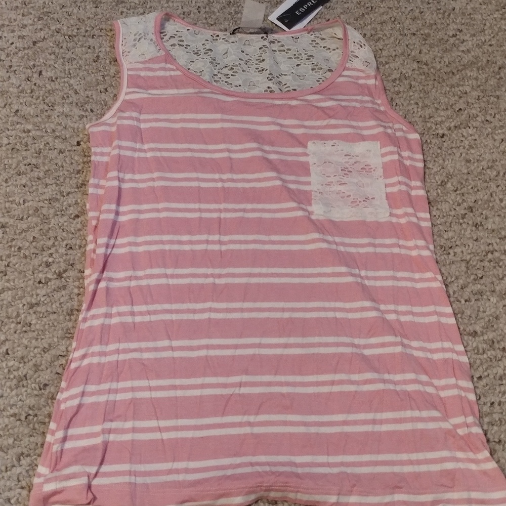 Lightweight Striped Tank